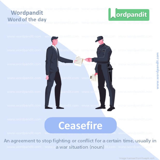 Ceasefire Picture Vocabulary