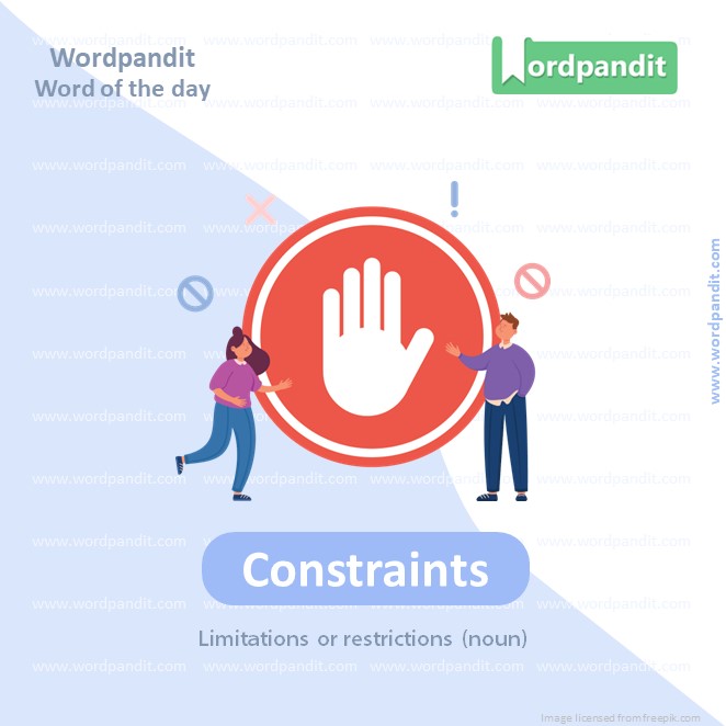 Constraints Picture Vocabulary