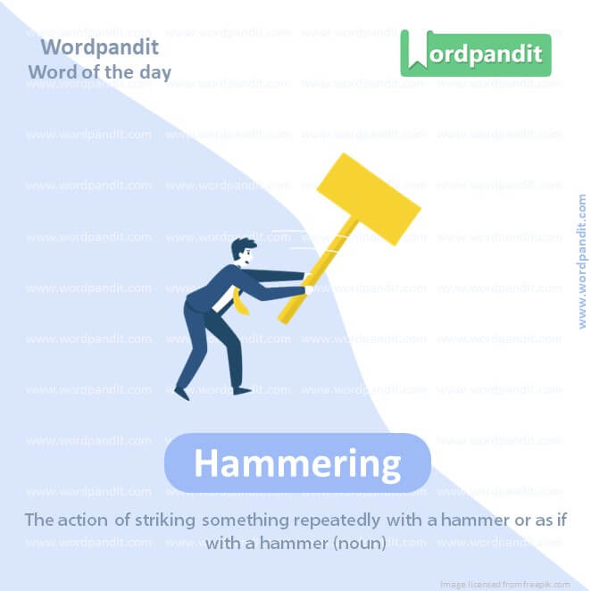 Hammering Picture Vocabulary
