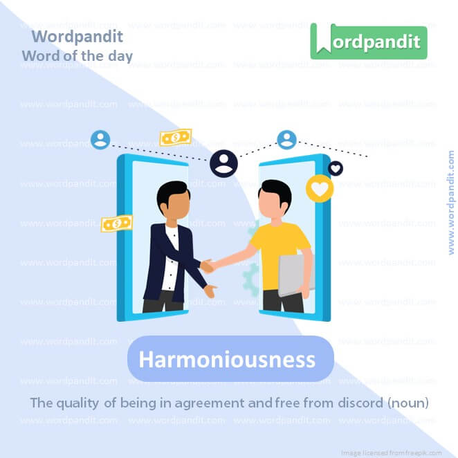 Harmoniousness Picture Vocabulary