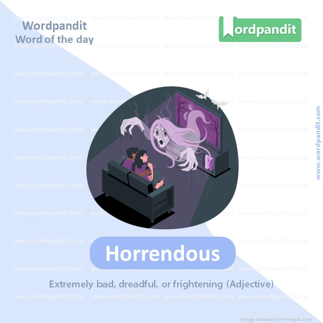 Horrendous Picture Vocabulary