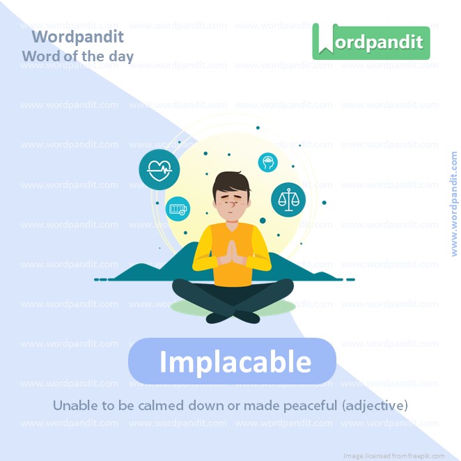 Implacable Picture Vocabulary