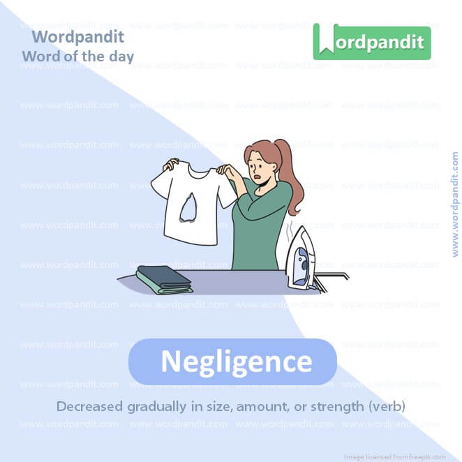 Negligence Picture Vocabulary
