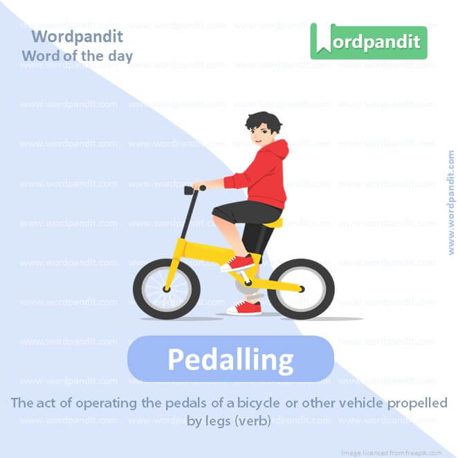 Pedalling Picture Vocabulary