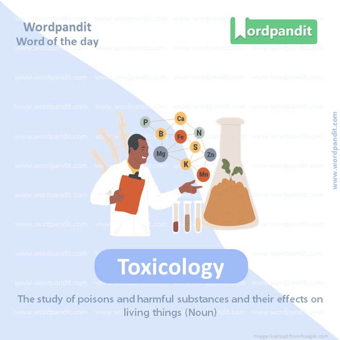 Toxicology Picture Vocabulary