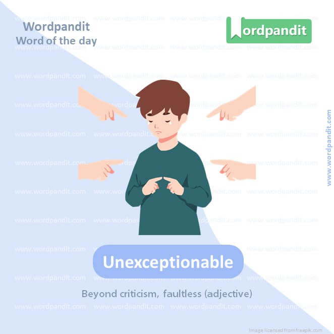 Unexceptionable Picture Vocabulary