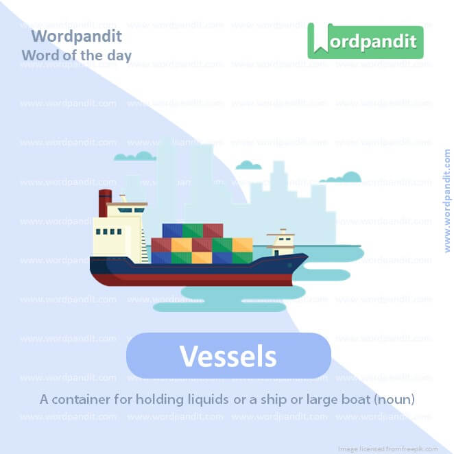 Vessels Picture Vocabulary