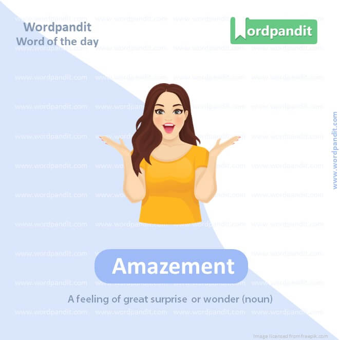 Amazement Picture Vocabulary