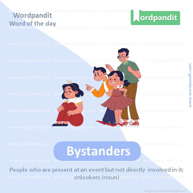 Bystanders Picture Vocabulary