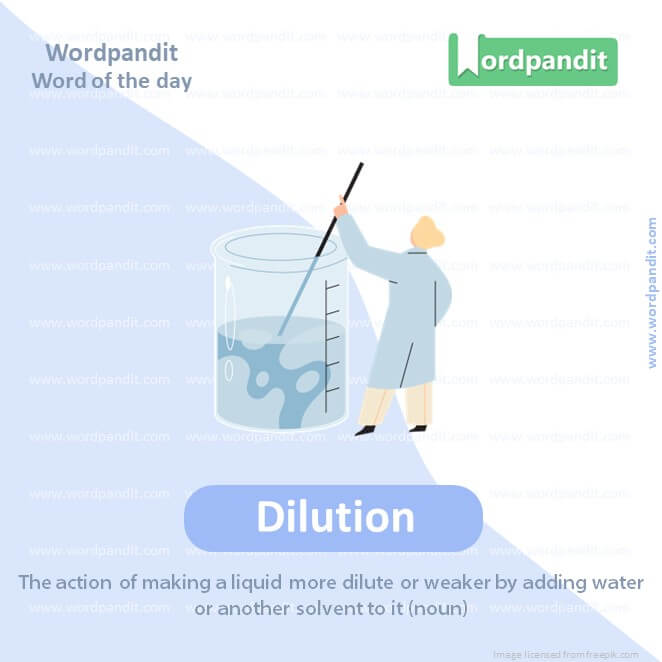 Dilution Picture Vocabulary
