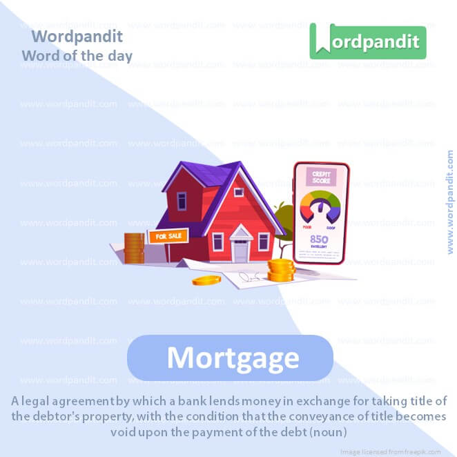 Mortgage Picture Vocabulary