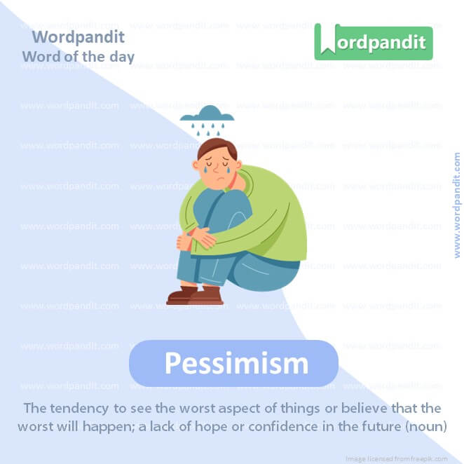 Pessimism Picture Vocabulary
