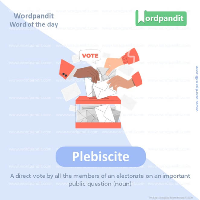 Plebiscite Picture Vocabulary