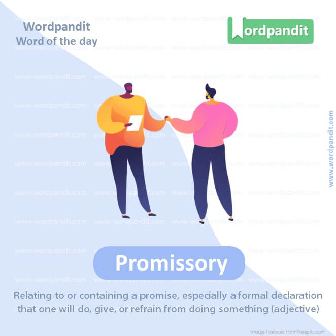 Promissory Picture Vocabulary