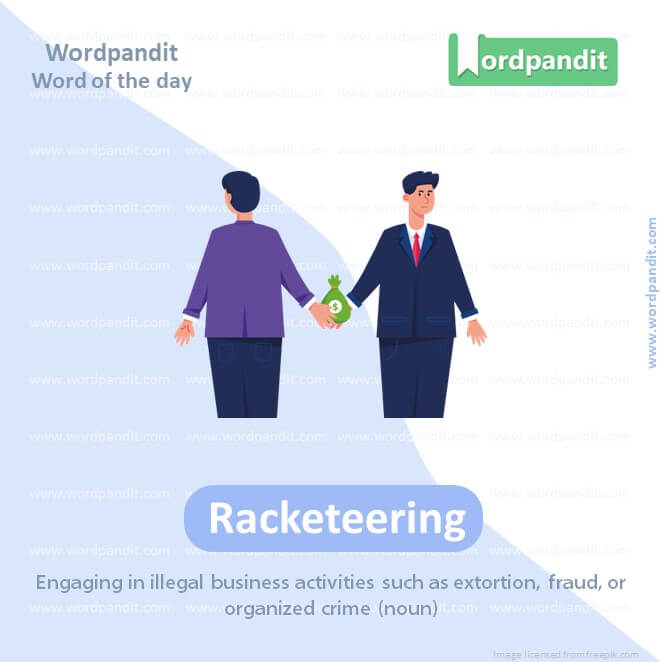 Racketeering Picture Vocabulary