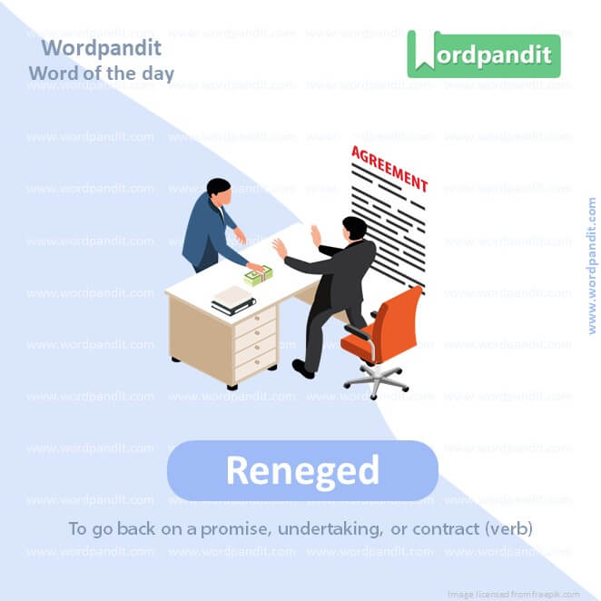 Reneged Picture Vocabulary