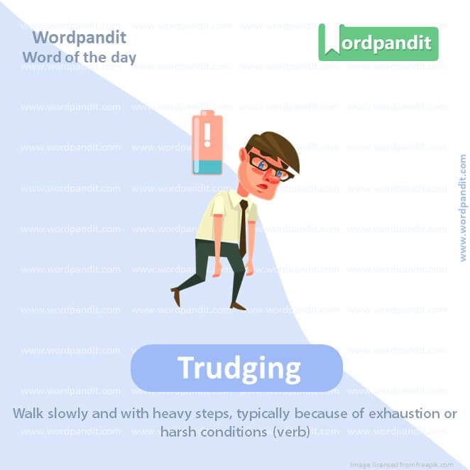 Trudging Picture Vocabulary