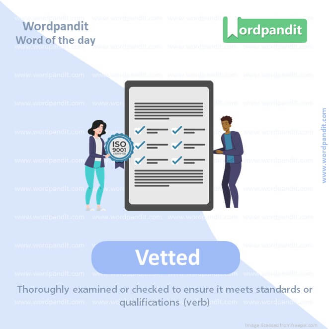 Vetted Picture Vocabulary