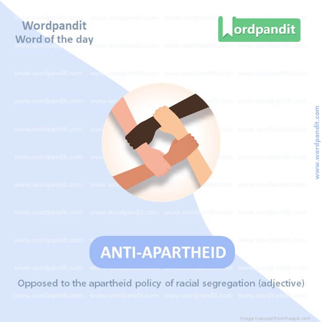 Anti Apartheid Picture Vocabulary