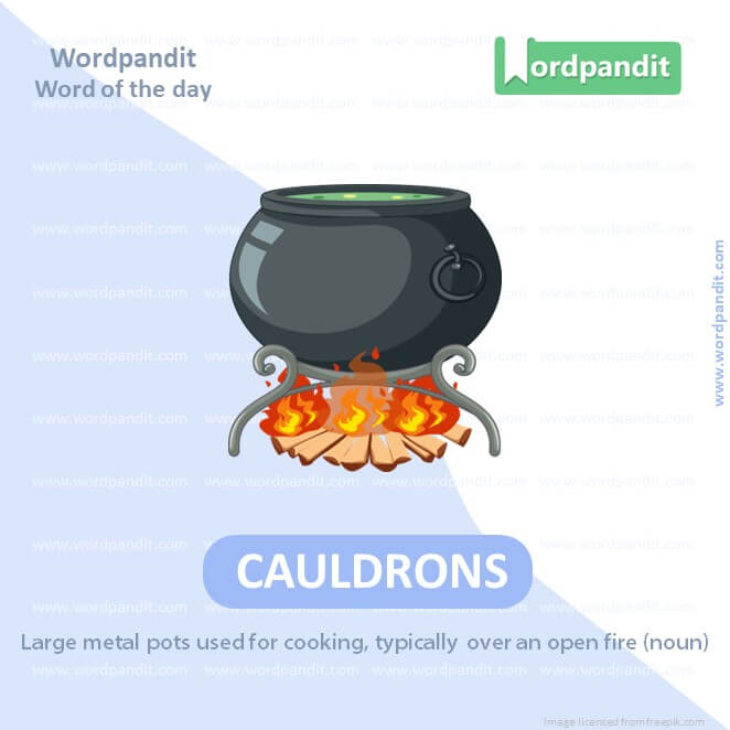 Cauldrons Picture Vocabulary