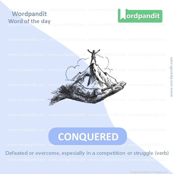 Conquered Picture Vocabulary