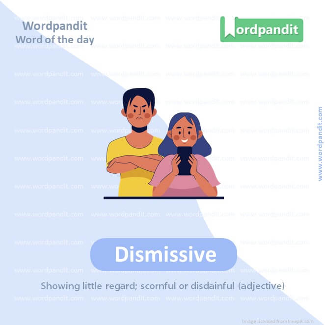 Dismissive Picture Vocabulary