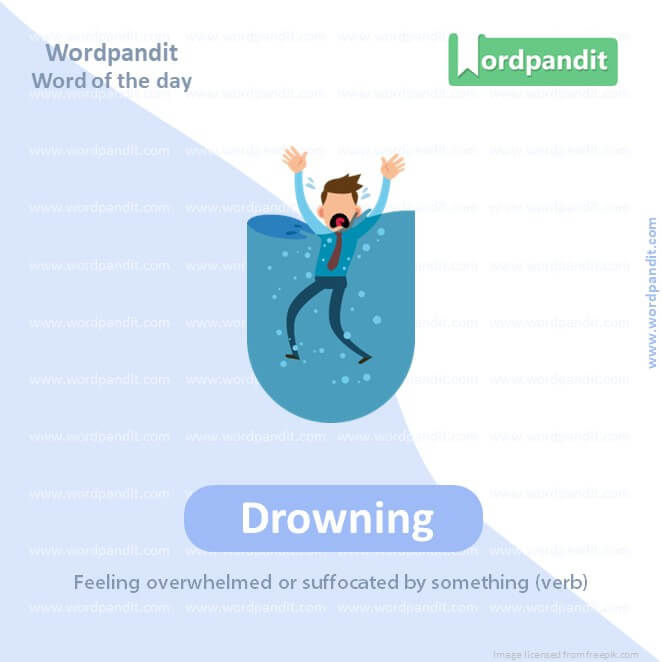Drowning Picture Vocabulary