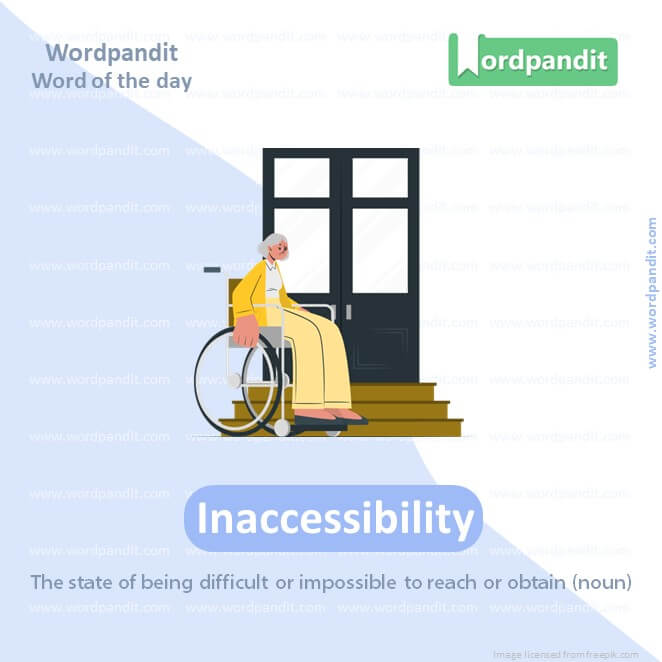 Inaccessibility Picture Vocabulary