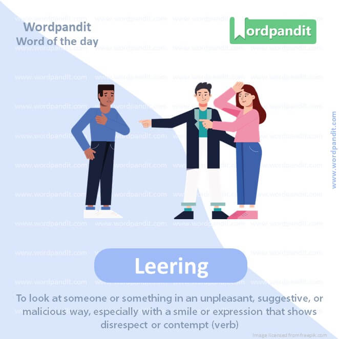 Leering Picture Vocabulary