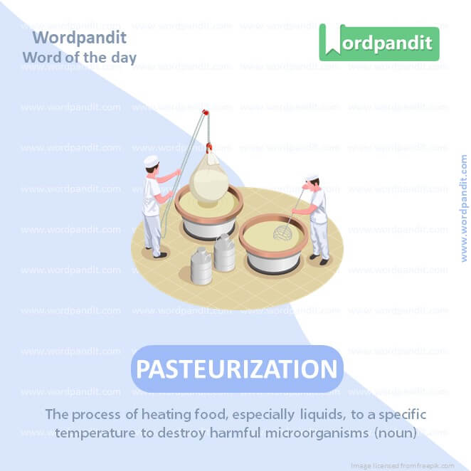 Pasteurization Picture Vocabulary