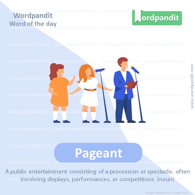 Pageant Picture Vocabulary