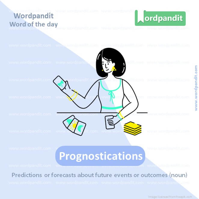 Prognostications Picture Vocabulary