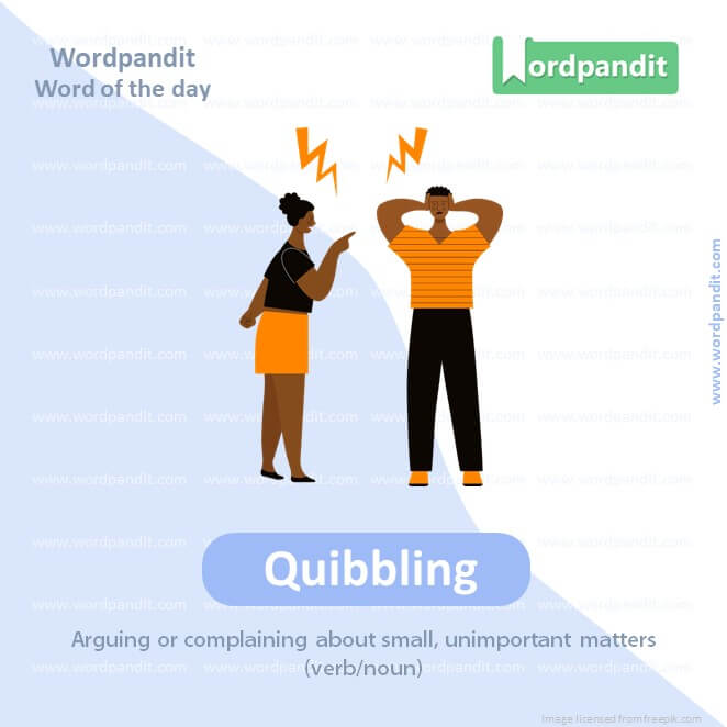 Quibbling Picture Vocabulary