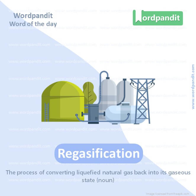 Regasification Picture Vocabulary