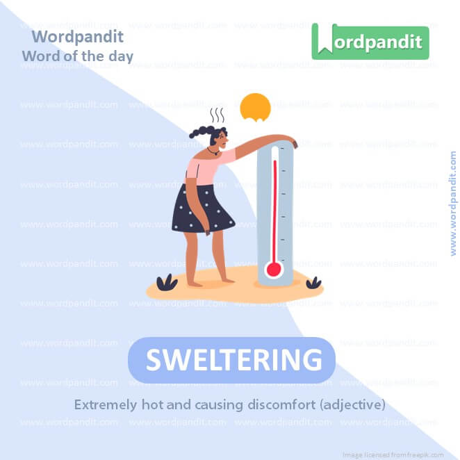 Sweltering Picture Vocabulary