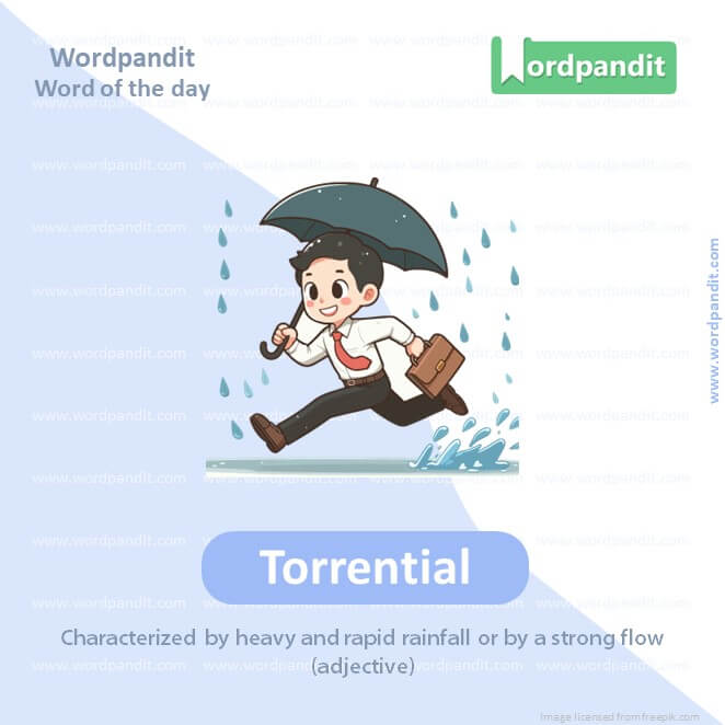 Torrential Picture Vocabulary