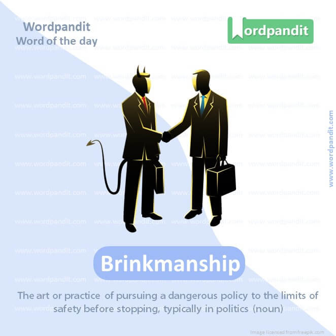 Brinkmanship Picture Vocabulary