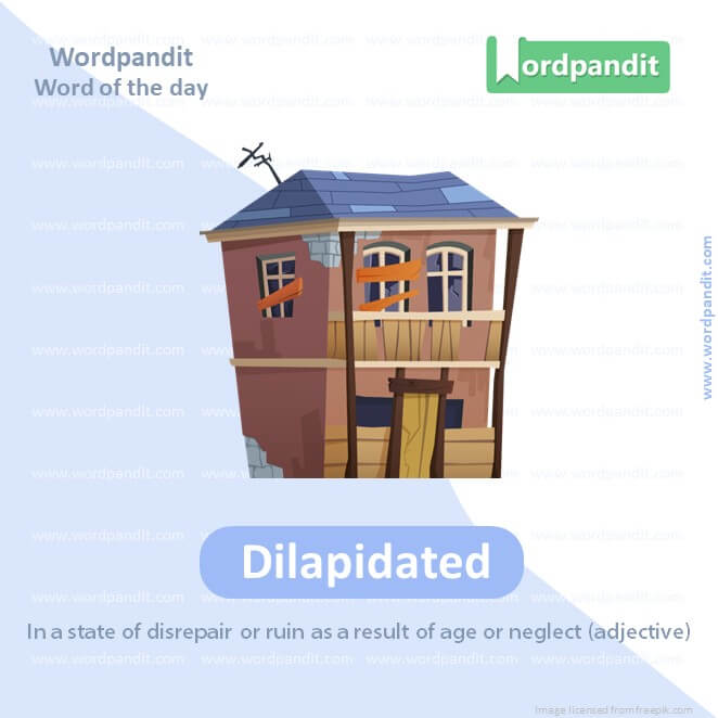 Dilapidated Picture Vocabulary
