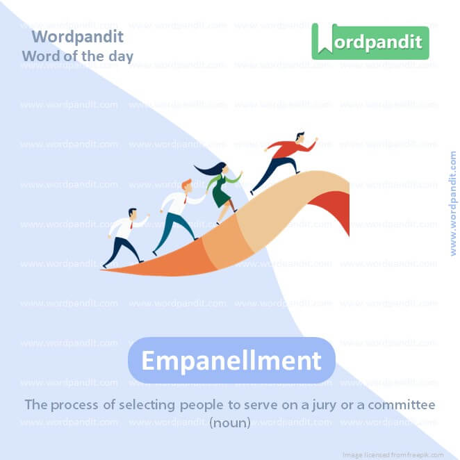 Empanellment Picture Vocabulary
