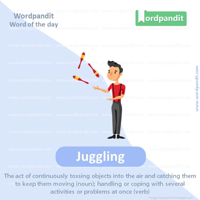 Juggling Picture Vocabulary