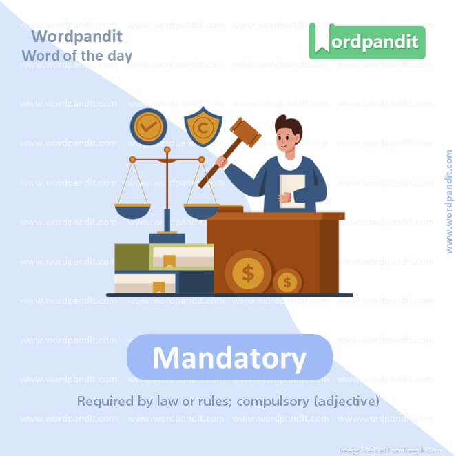 Mandatory Picture Vocabulary