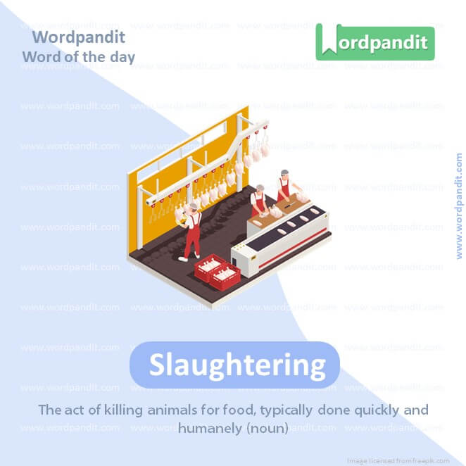 Slaughtering Picture Vocabulary