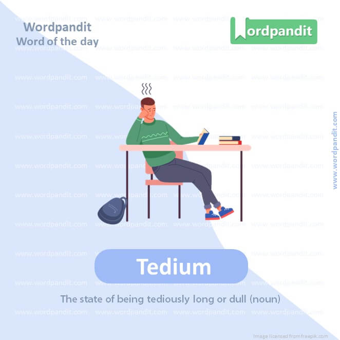 Tedium Picture Vocabulary