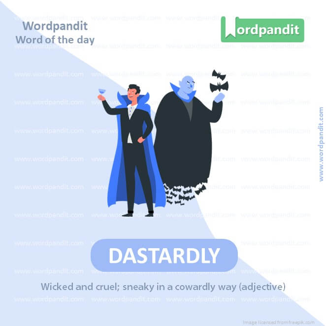Dastardly Picture Vocabulary
