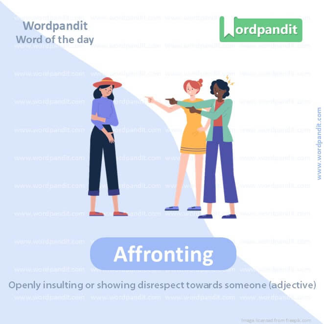 Affronting Picture Vocabulary