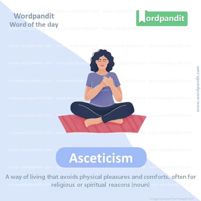 Asceticism Picture Vocabulary