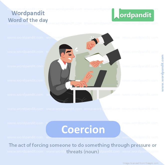 Coercion Picture Vocabulary