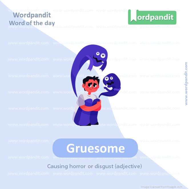 Gruesome Picture Vocabulary