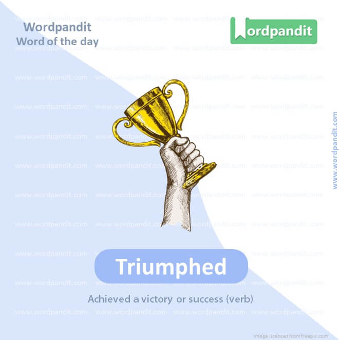 Triumphed Picture Vocabulary