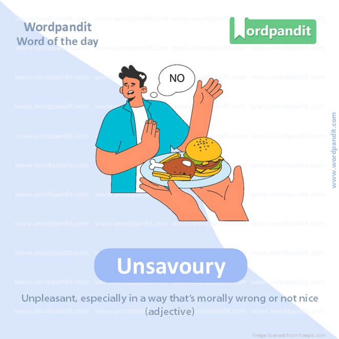 Unsavoury Picture Vocabulary